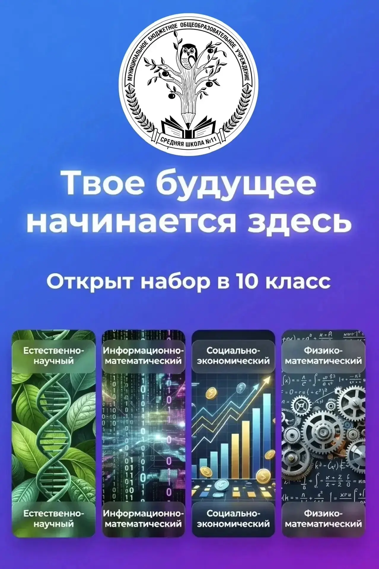 Будущие десятиклассники!

Приглашаем Вас на вступительные испытания, которые состоятся 29 и 30 июня.