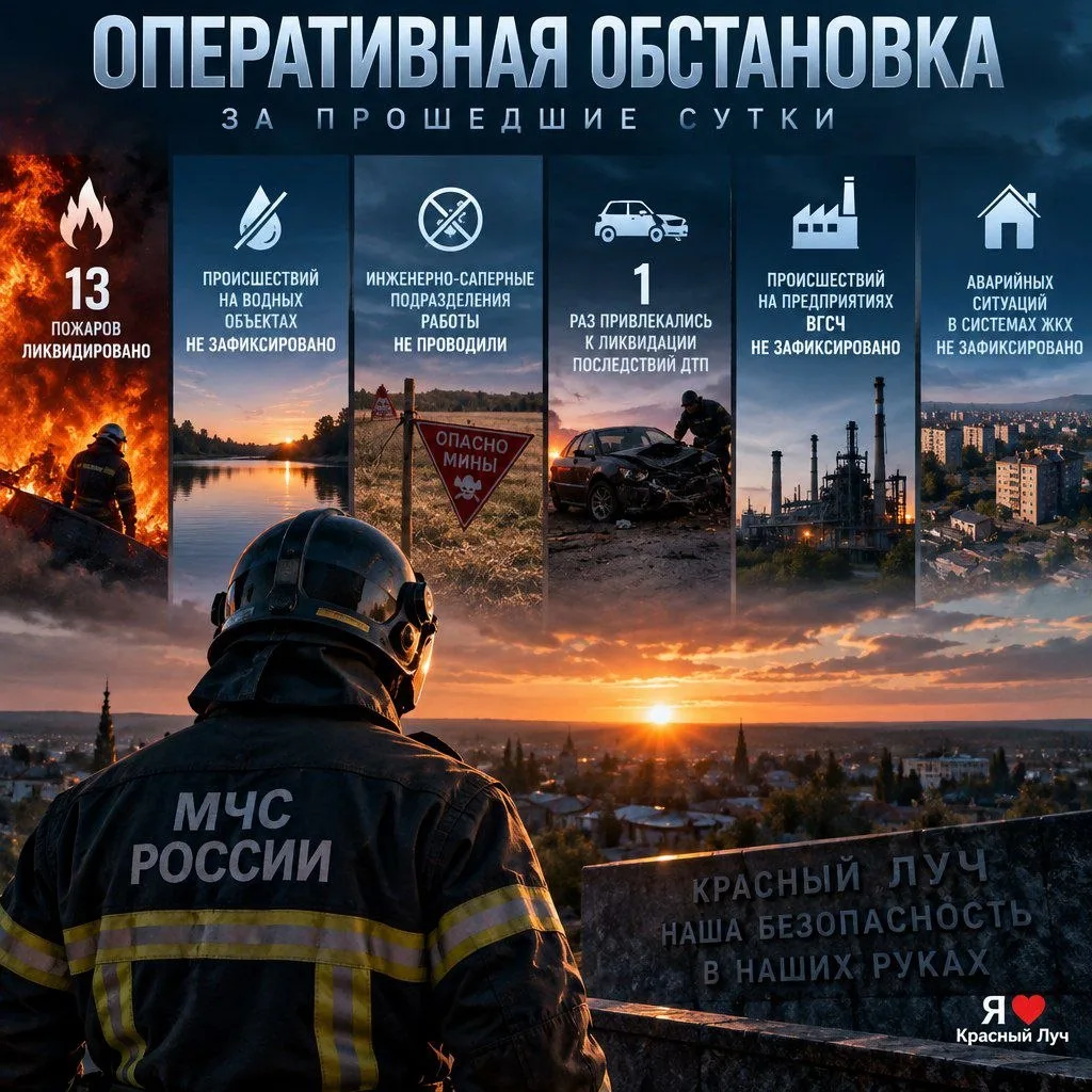 Оперативная обстановка за прошедшие сутки: