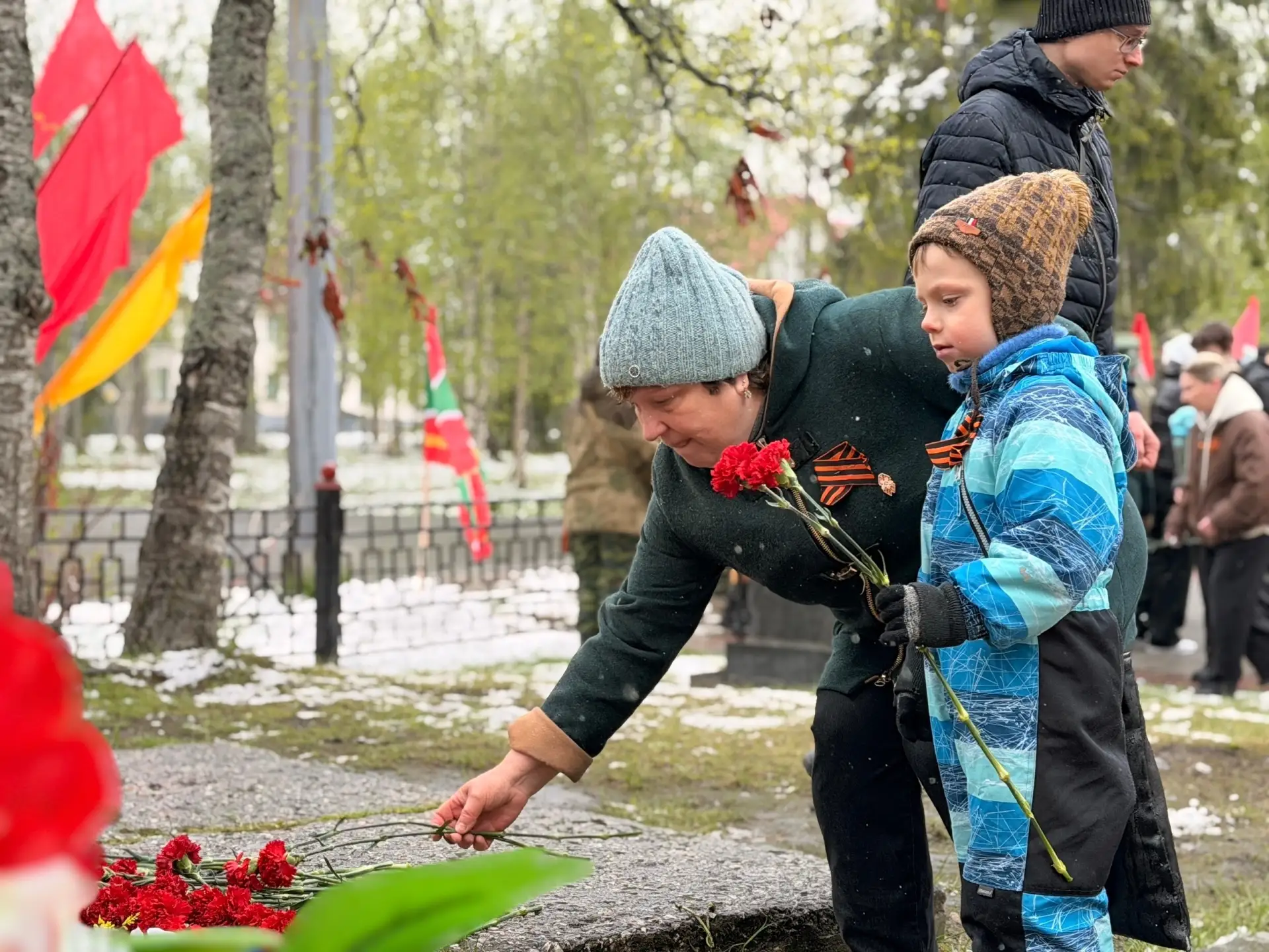 Сегодня, в День пограничника, на мемориальном комплексе «Защитникам Советского Заполярья» состоялась