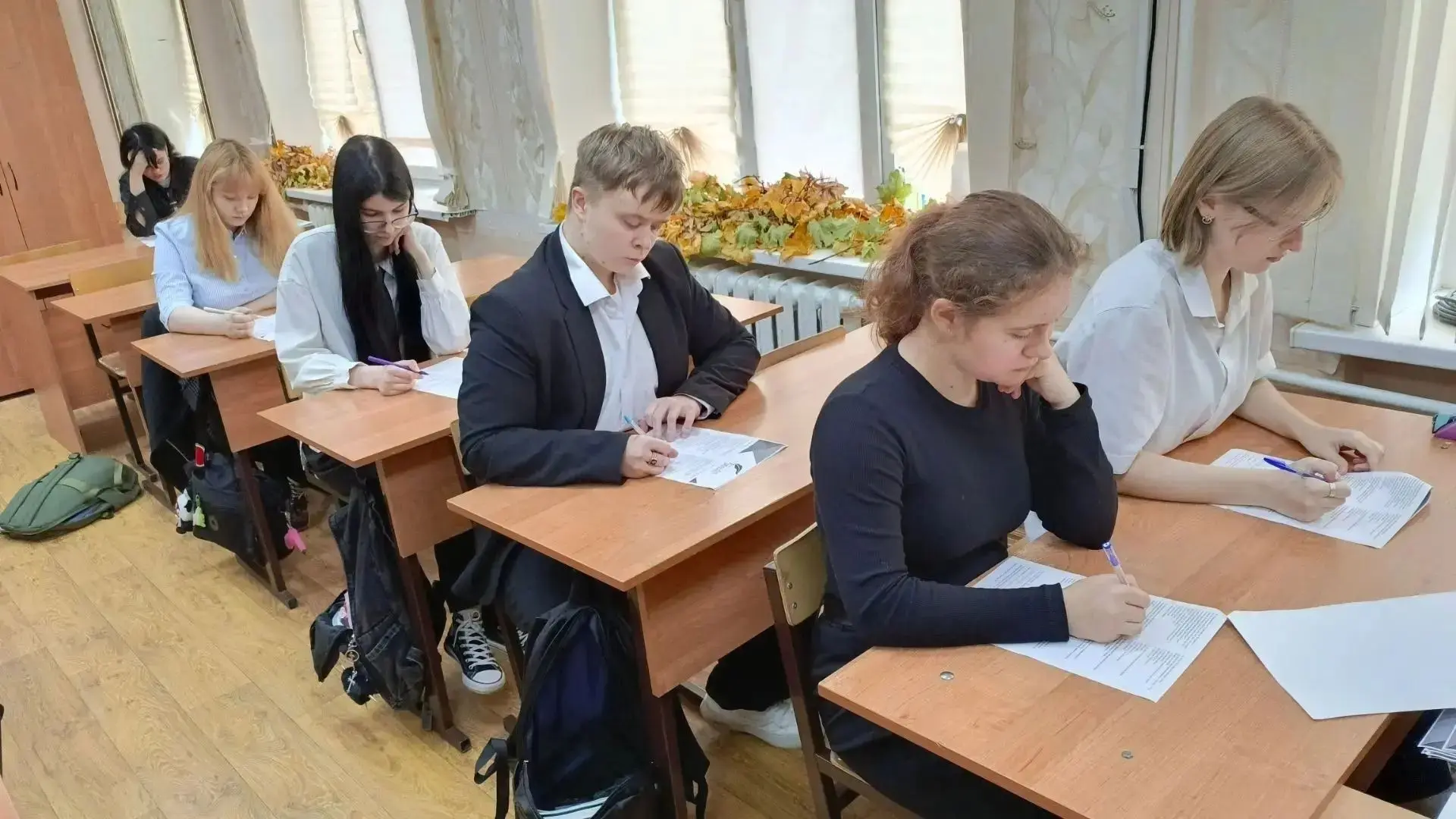 В школах Александровского округа прошёл «Литературный диктант»