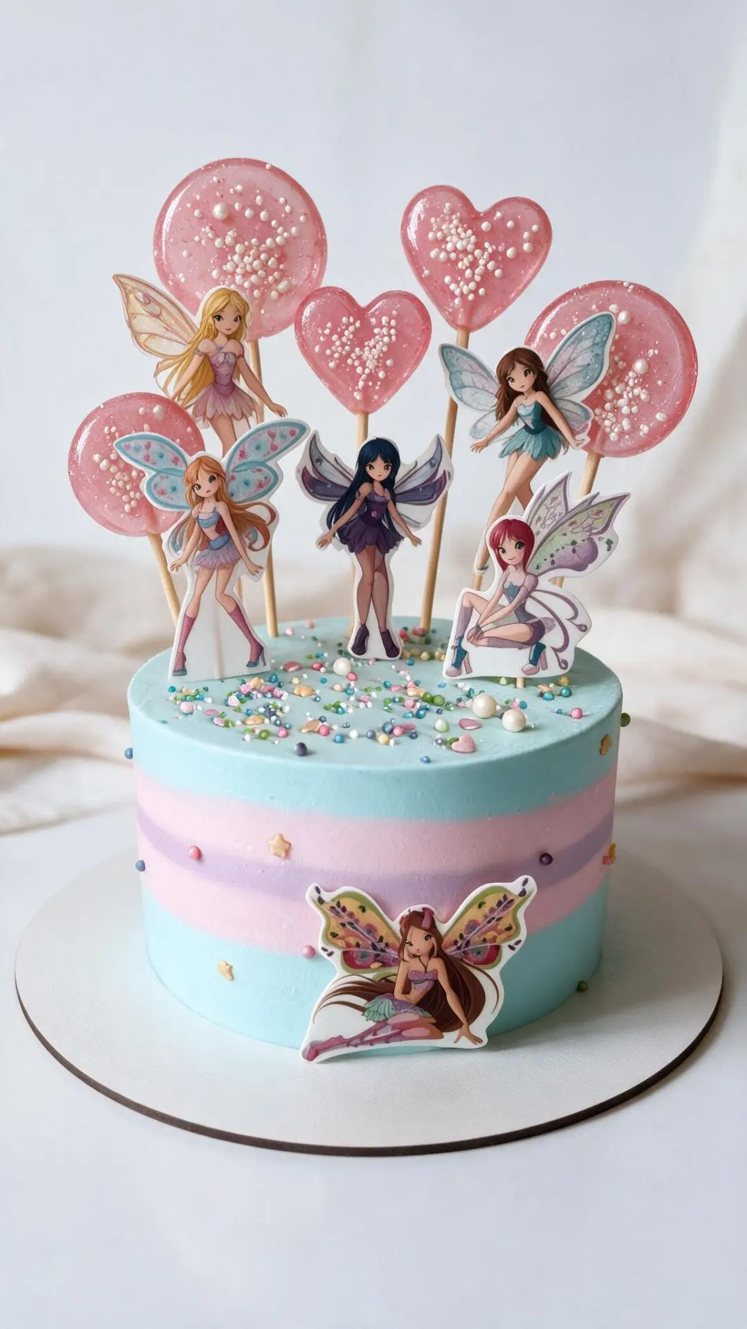 ✨ Волшебный торт для маленькой феи!🧚‍♀️💛