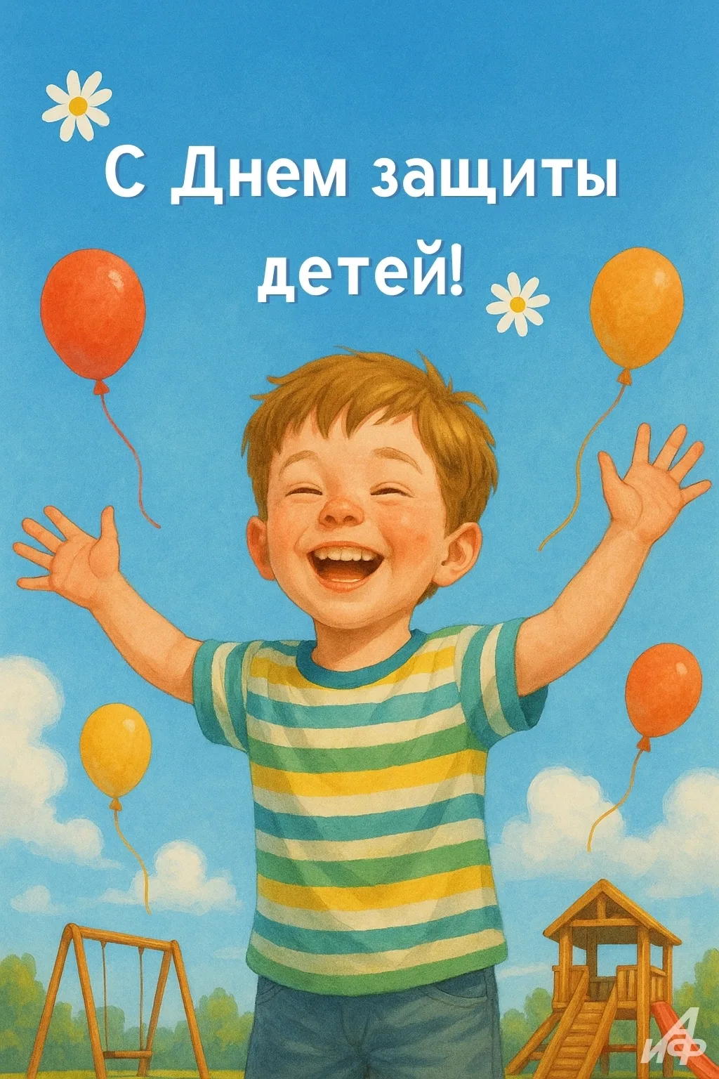 С Днем защиты детей! Пусть наши дети как можно дольше остаются детьми: беззаботными, ве...