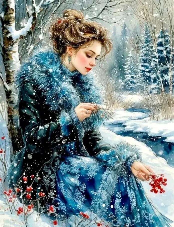 — Вы любите февраль?
— Люблю.
— За что его любить?
— За сказку.
Я доверяю февралю
Счастливый выдох и