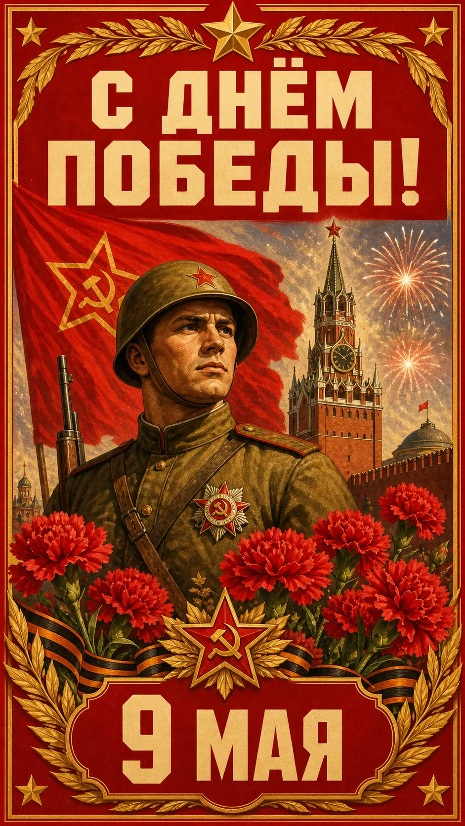 С праздником товарищи!