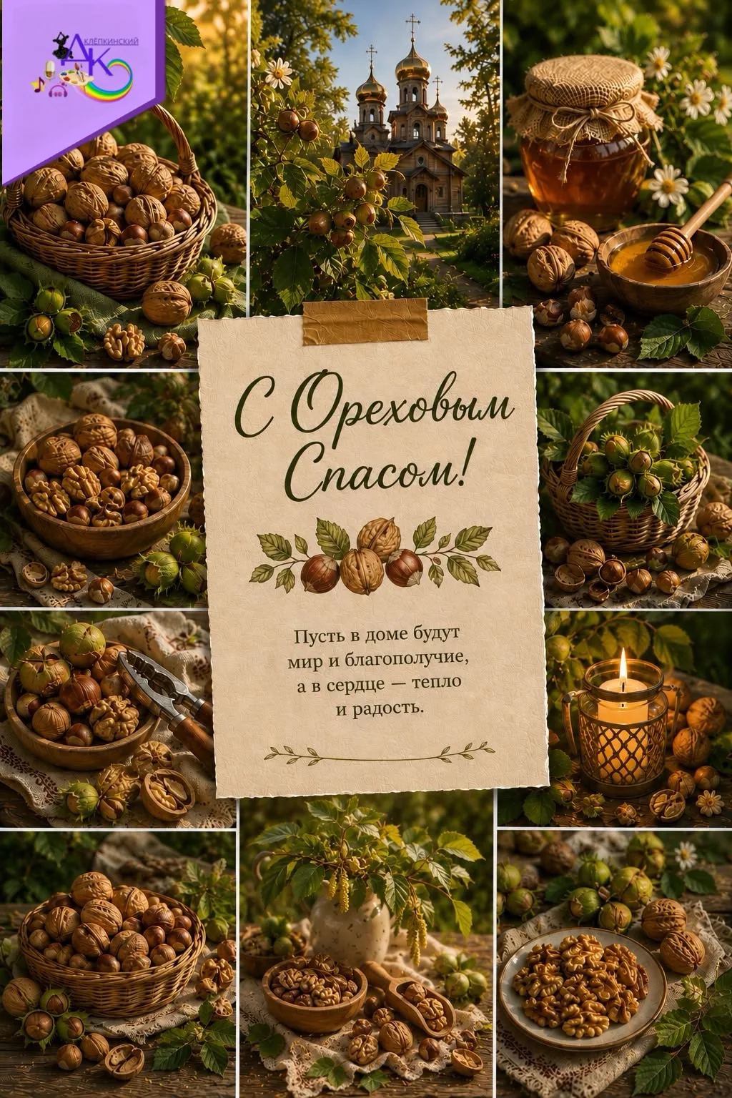 🍂 С Ореховым Спасом!