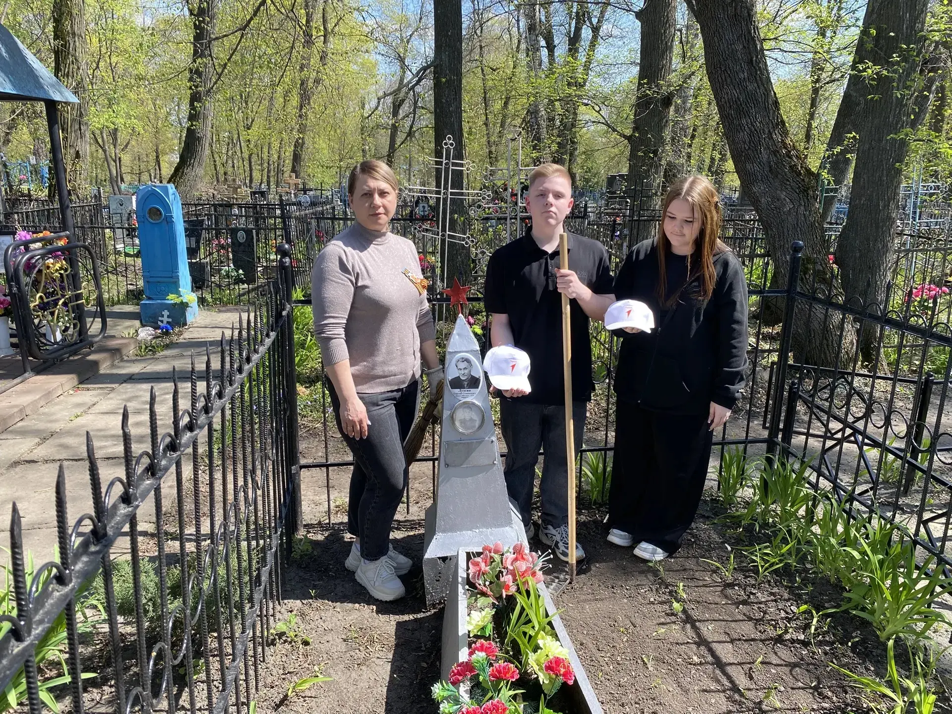 ✨В преддверии великого праздника  🕊Победы активисты 1⃣«Движения Первых» МБОУ «Гимназия» г. Моршанска