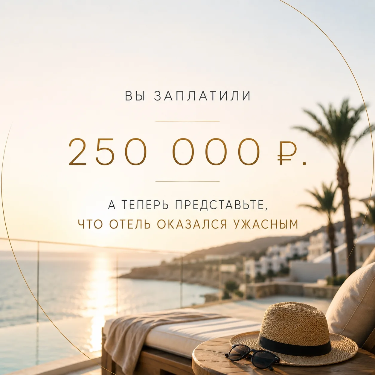 Вы заплатили 250 000 ₽.