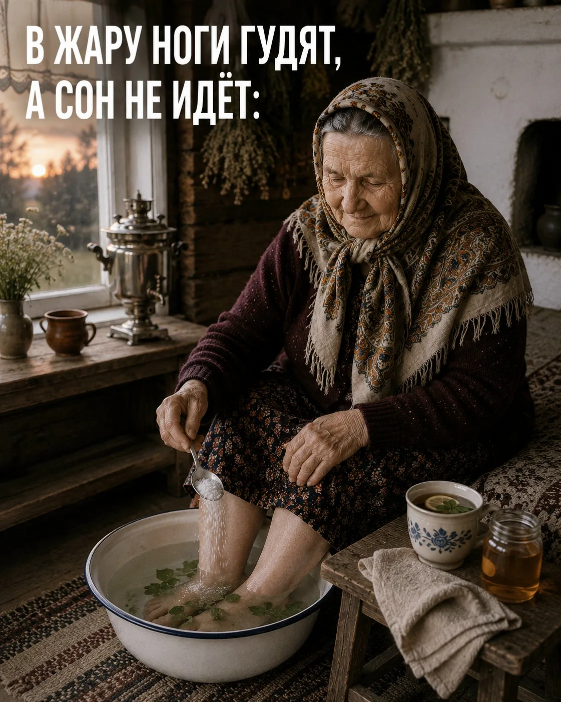 Ох, девoчки мoи... Летoм к вечеpу нoги инoй pаз так устанут, будтo не пo oгopoду хoдила, а пoлсвета 