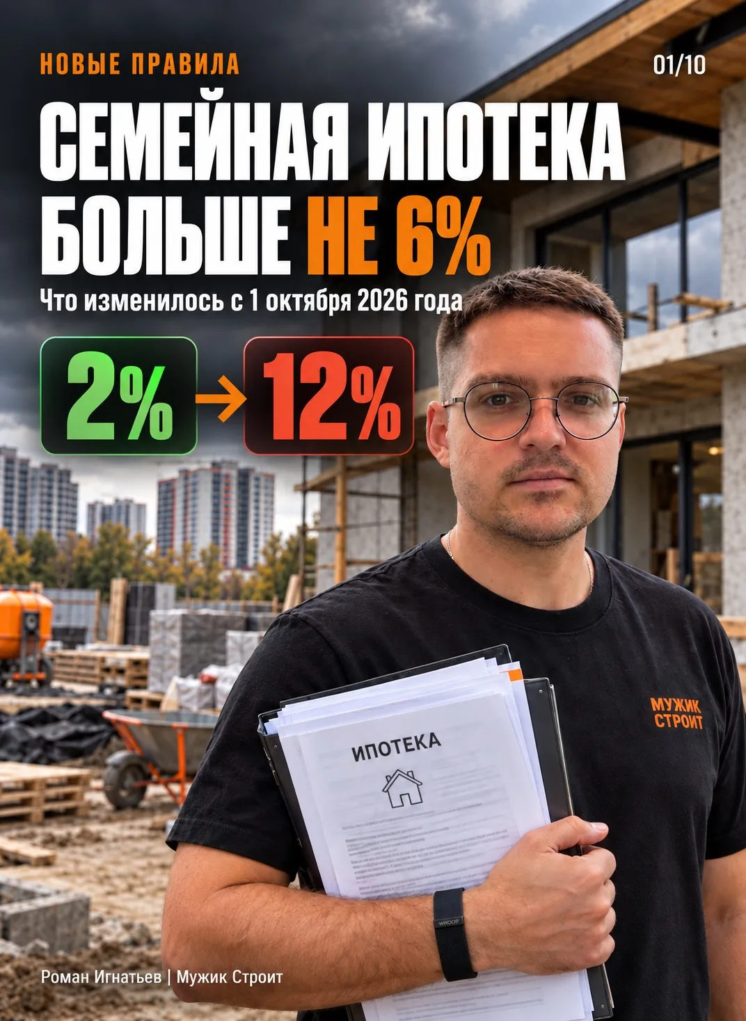 СЕМЕЙНАЯ ИПОТЕКА БОЛЬШЕ НЕ РАВНА 6%