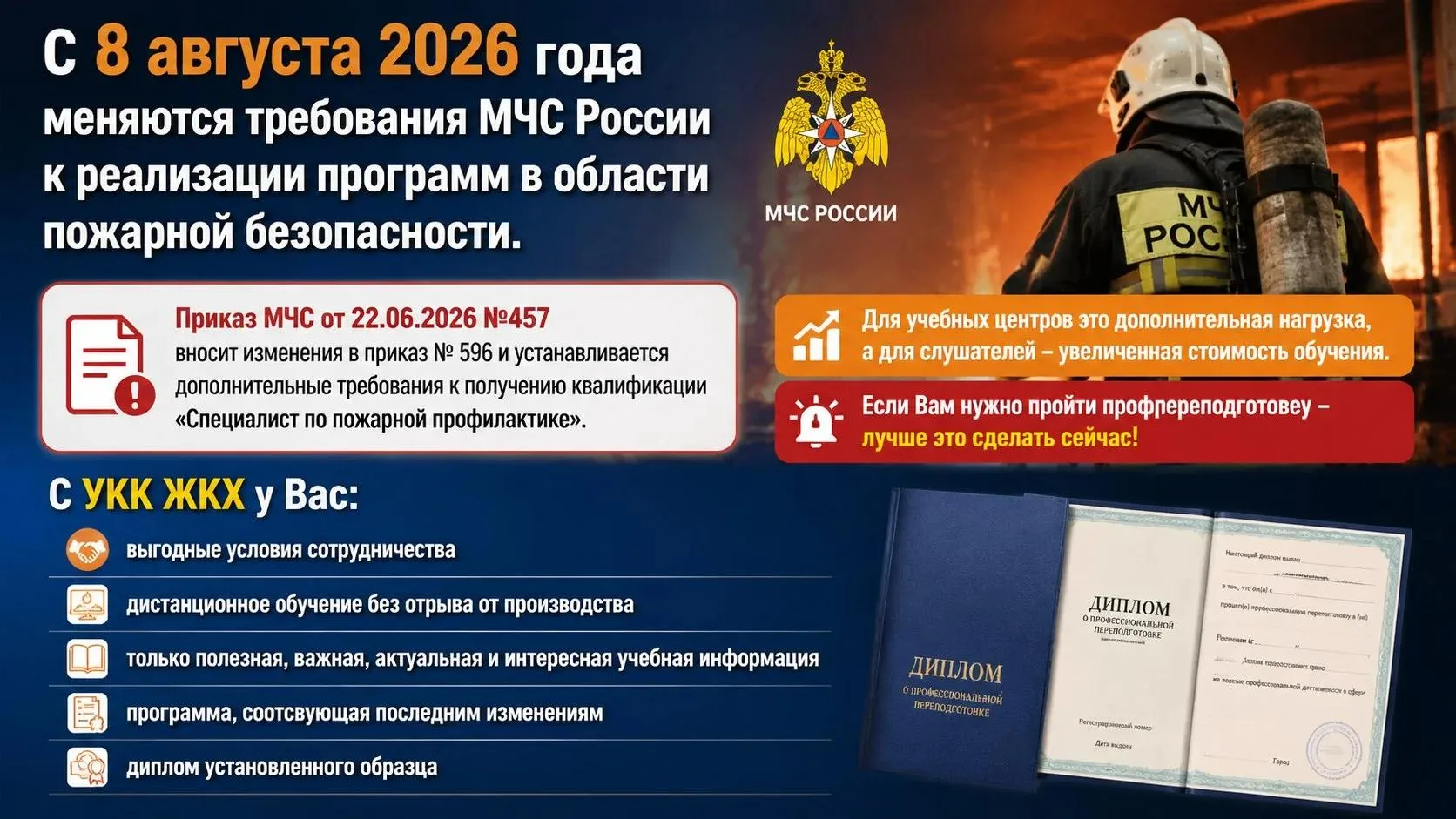 ❓ Слышали про новые требования к специалистам по пожарной профилактике?