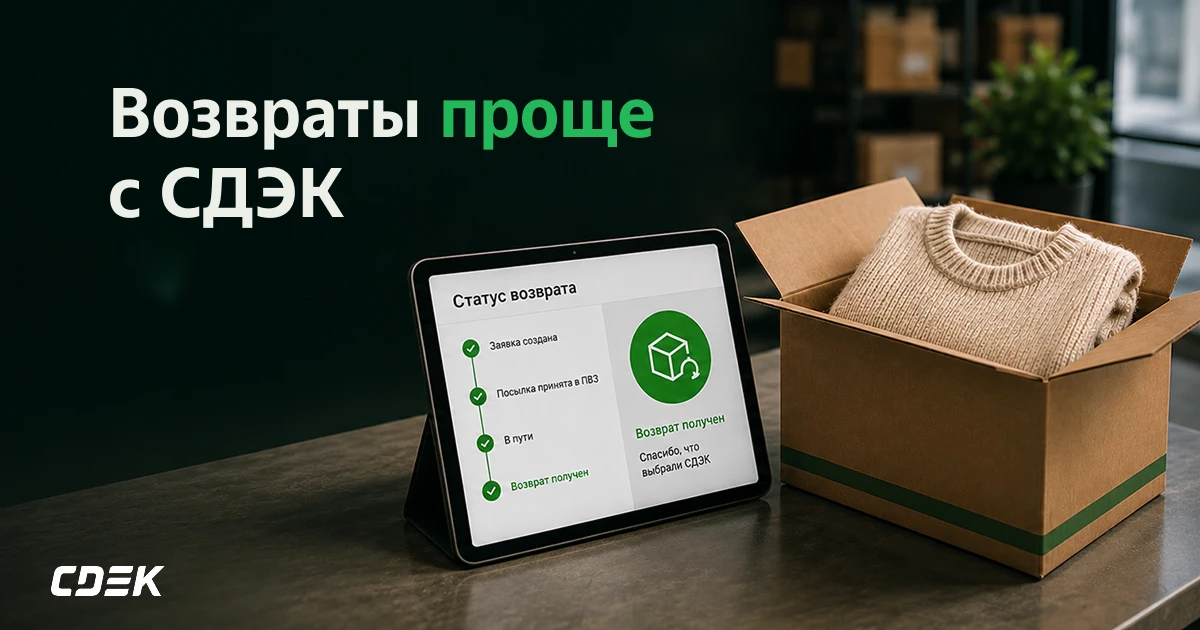 📦 Возвраты, которые удобны и клиенту, и бизнесу