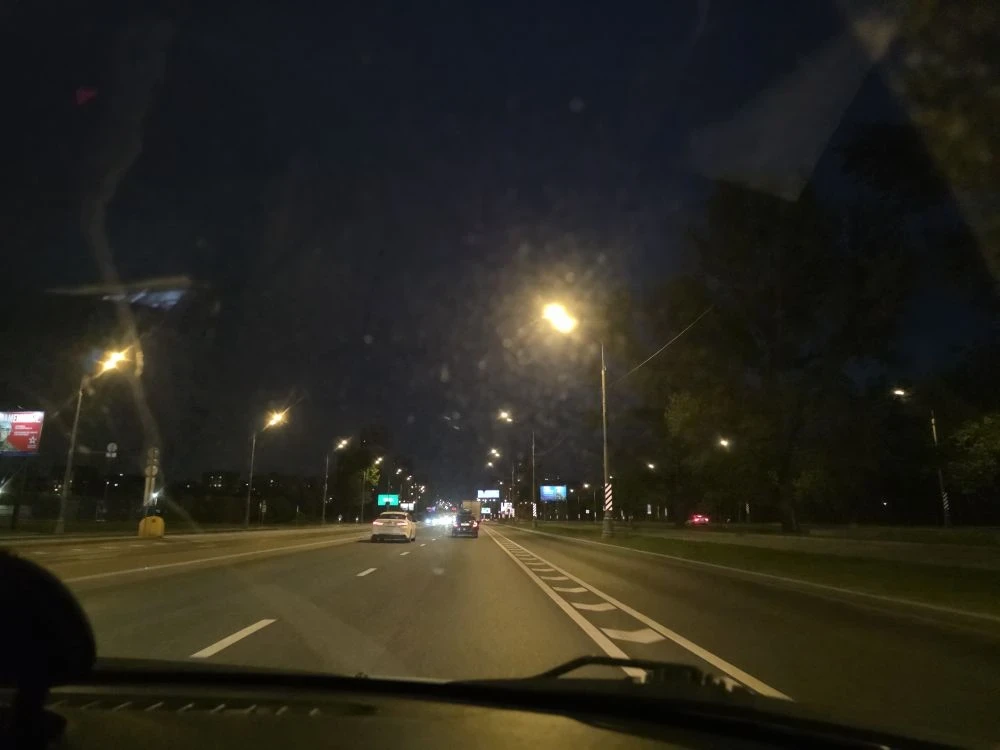 Давно хотел прокатиться по ночной Москве. Из центра в сторону Преображенской площади😊
