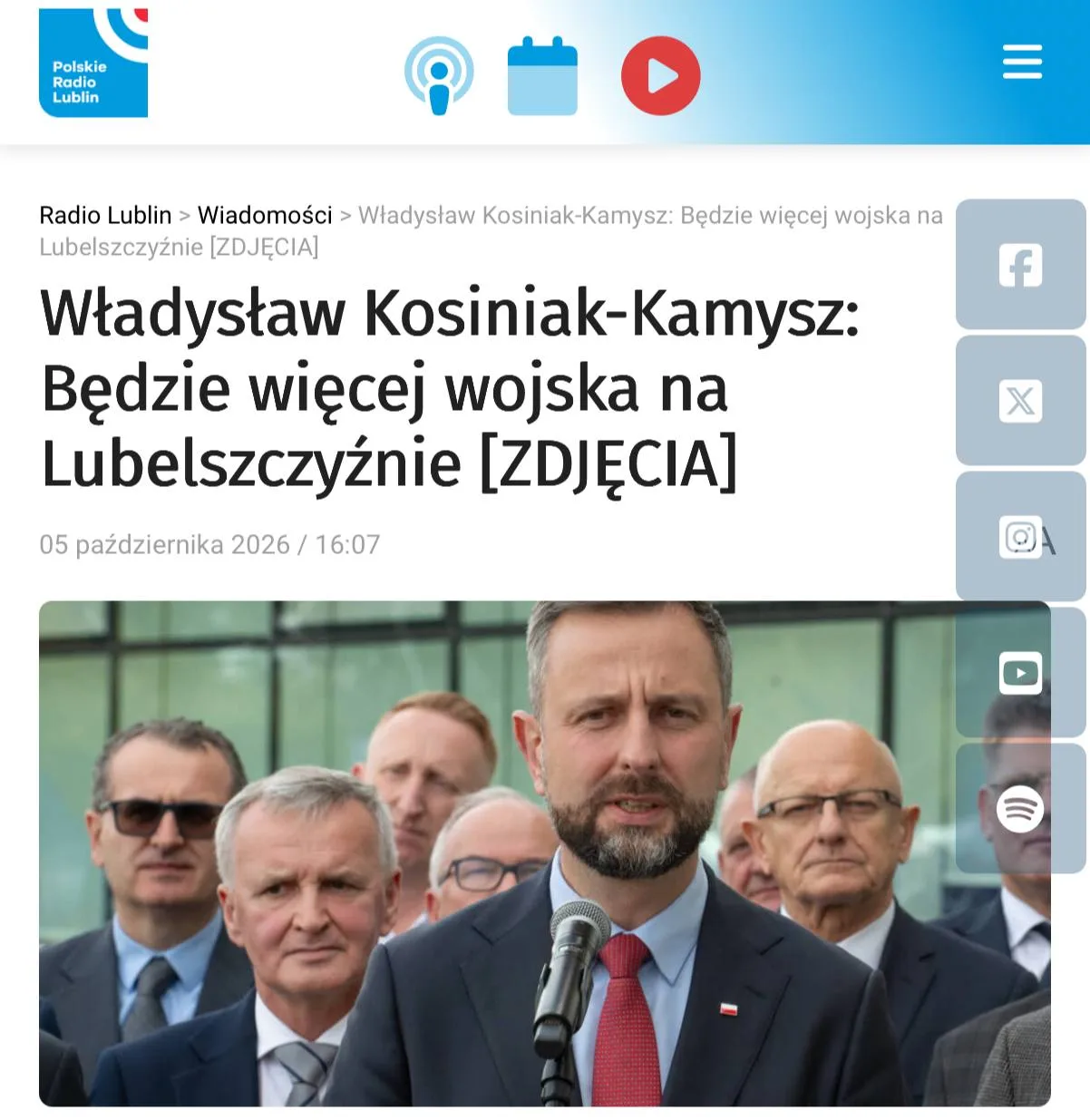 ‼️Польша усиливает военное присутствие в Люблинском воеводстве у границы с Украиной и р...