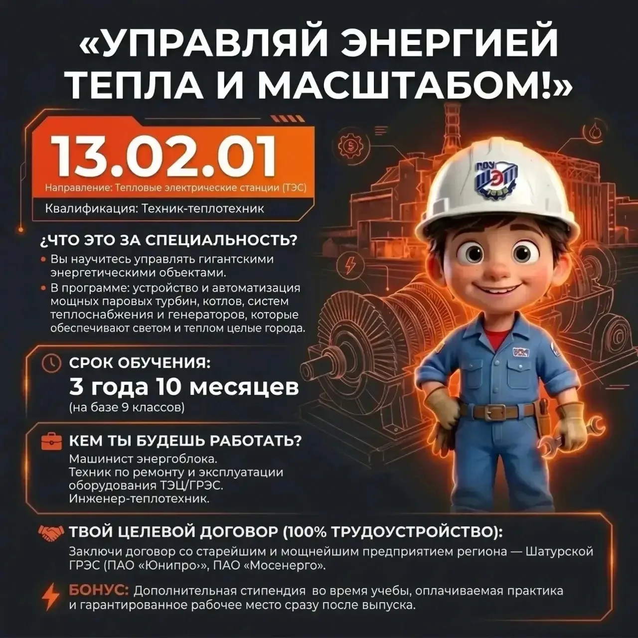 ⚡️ ШЭТИК знает, где настоящая мощь!

Пока одни настраивают пинги, другие дают городу свет и тепло. Н