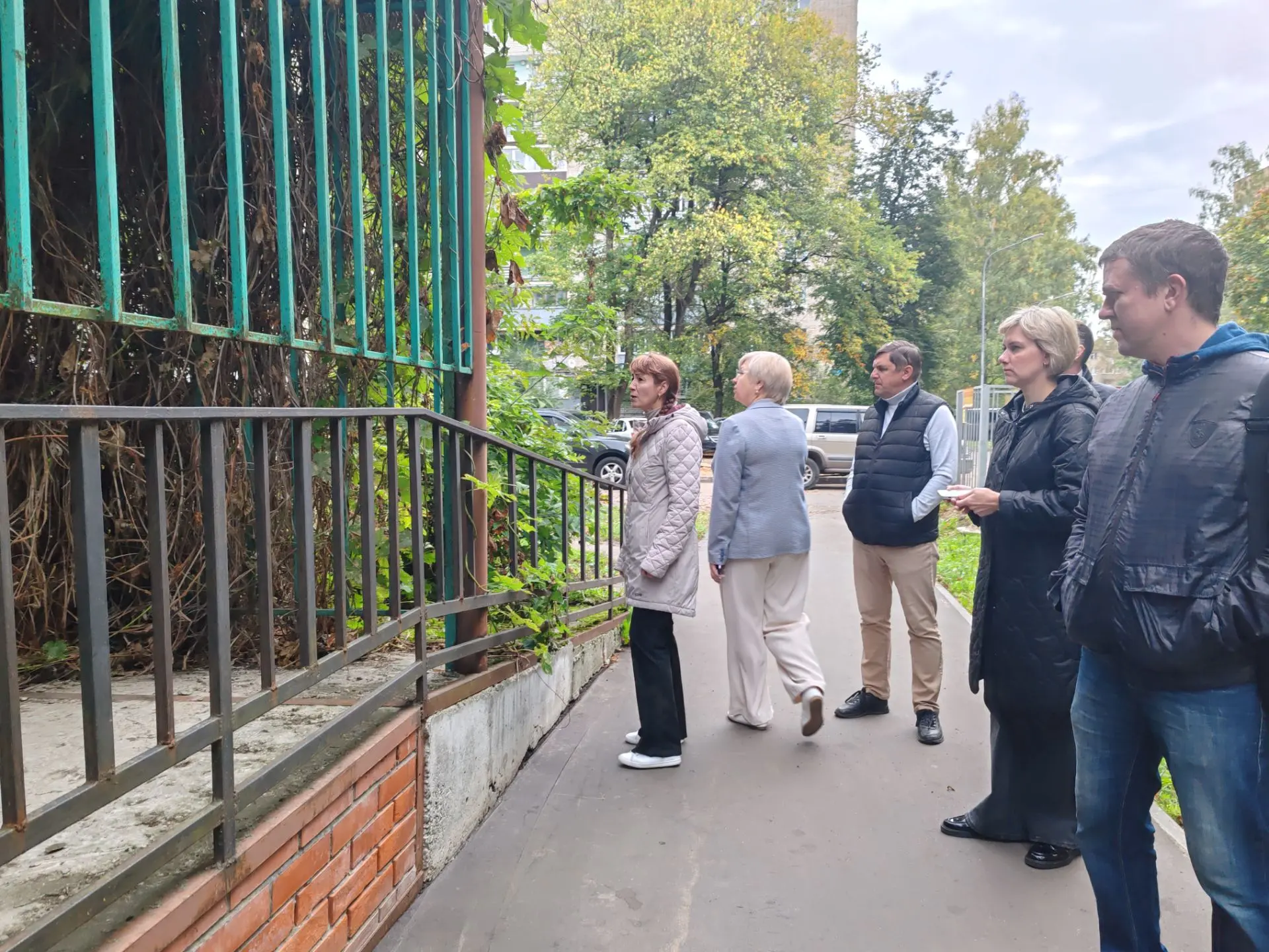 Заместитель главы городского округа Феоктистова Светлана провела обход по адресу: Инсти...