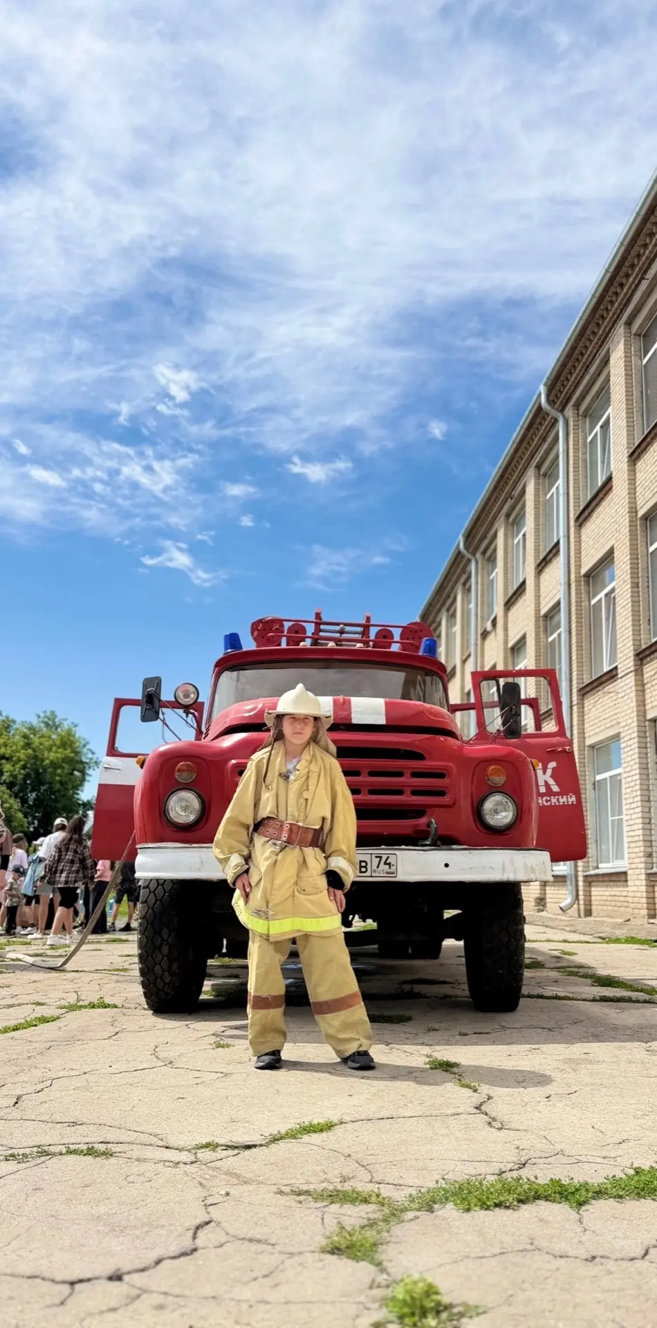 🚒⛑️ Сегодня в лагере «Улыбка» прошло большое и очень важное мероприятие — «Школа безопасности»! ⛑️�
