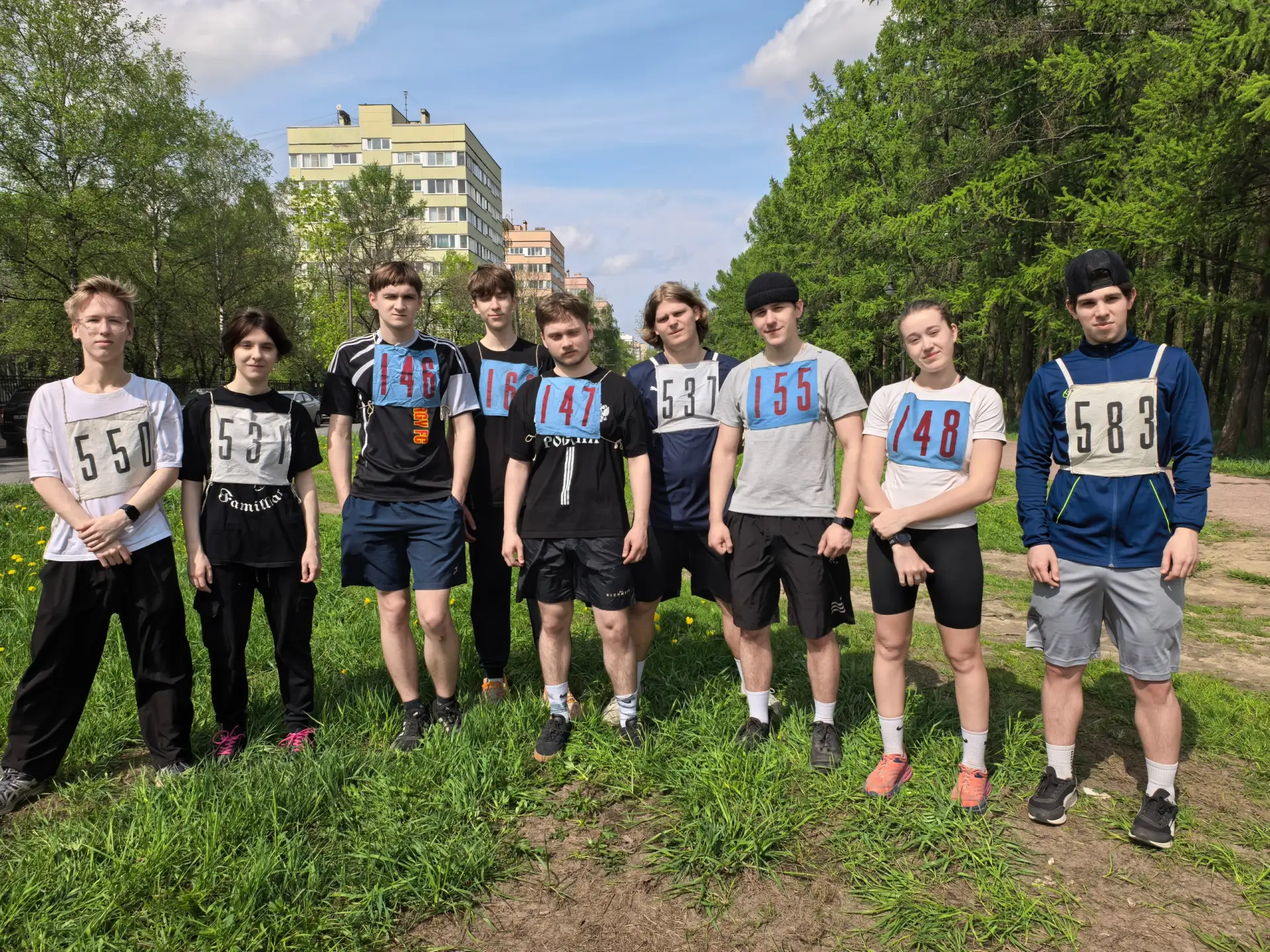 Сборная команда ССК колледжа по легкой атлетике приняла участие в легкоатлетическом кроссе в рамках 