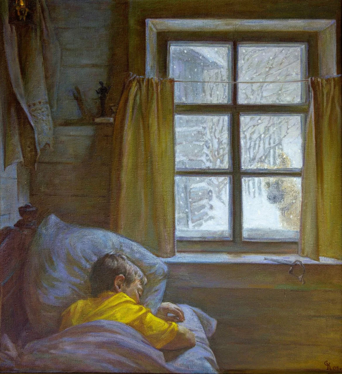 Антошкин сон. 2005г.

Казанцев Сергей Иванович (1963, Иркутск)

русский арт | подписаться