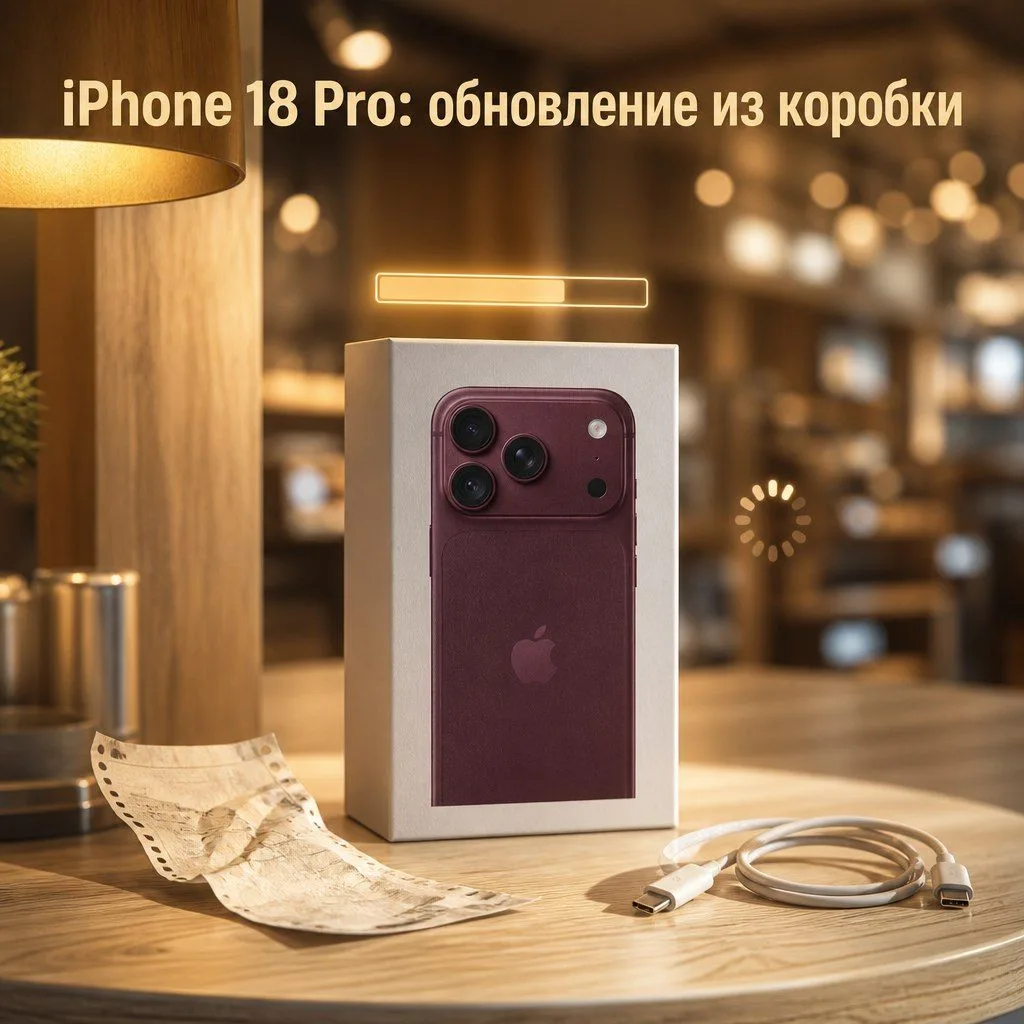 iPhone 18 Pro придётся обновлять прямо из коробки