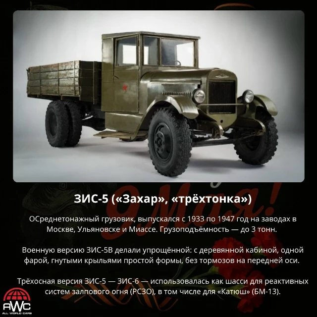 📅 В преддверии праздника Великой Победы давайте вспомним некоторые автомобили, которые...
