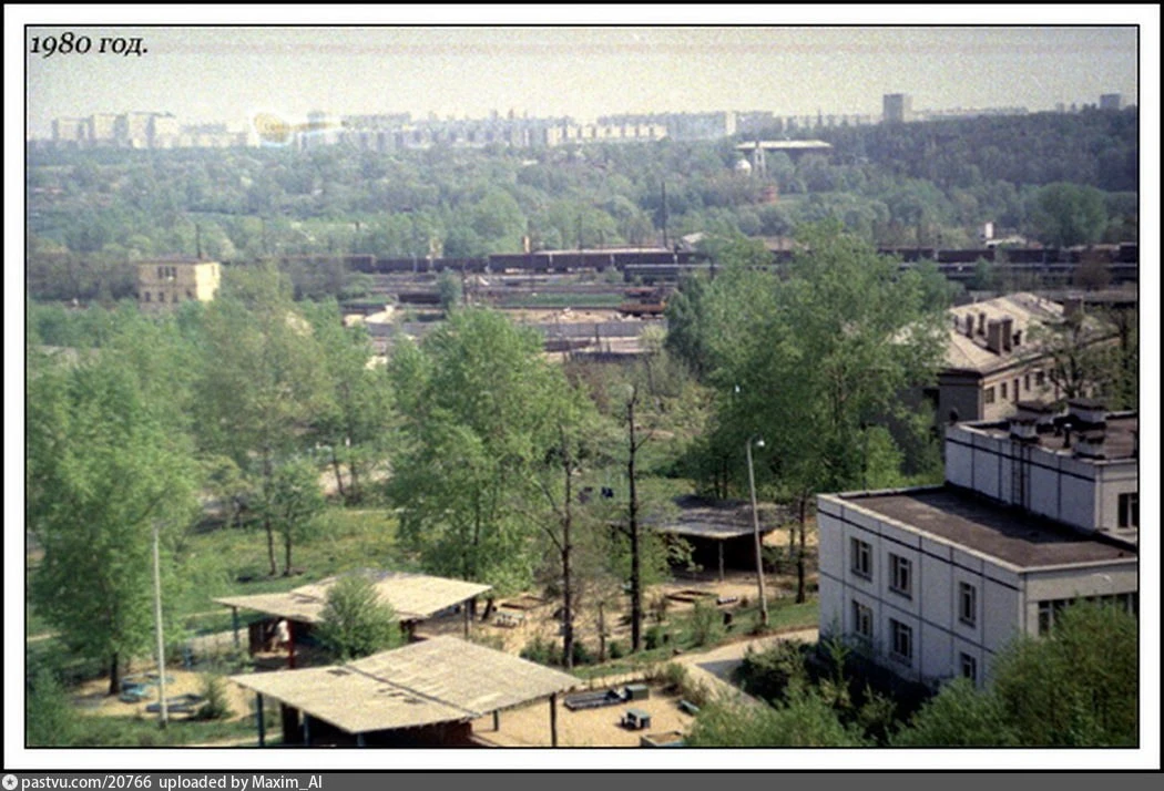 Вид на Царицынский парк