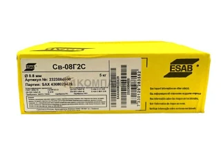 🔥 ПРОВОЛОКА ESAB СВ-08Г2С 0,8 ММ (5 КГ) — ЧИСТЫЙ ШОВ БЕЗ ЛИШНИХ ДВИЖЕНИЙ