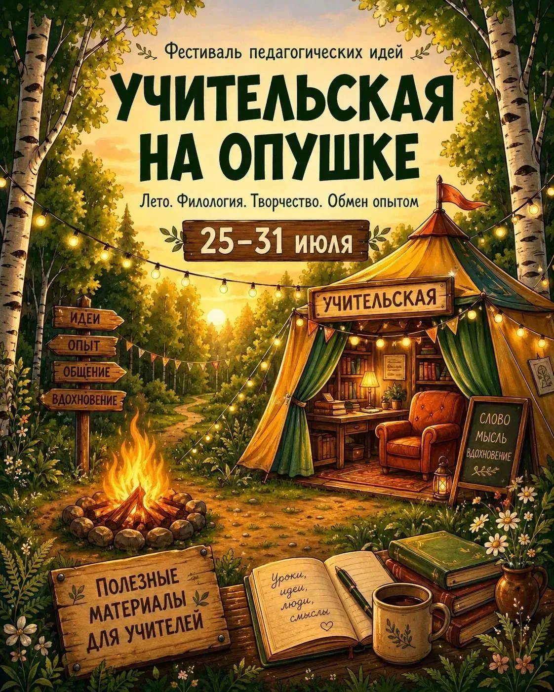 🌺 Коллеги, добрый день. Решила в этом году замахнуться на фестиваль. Предложила коллегам - они подд