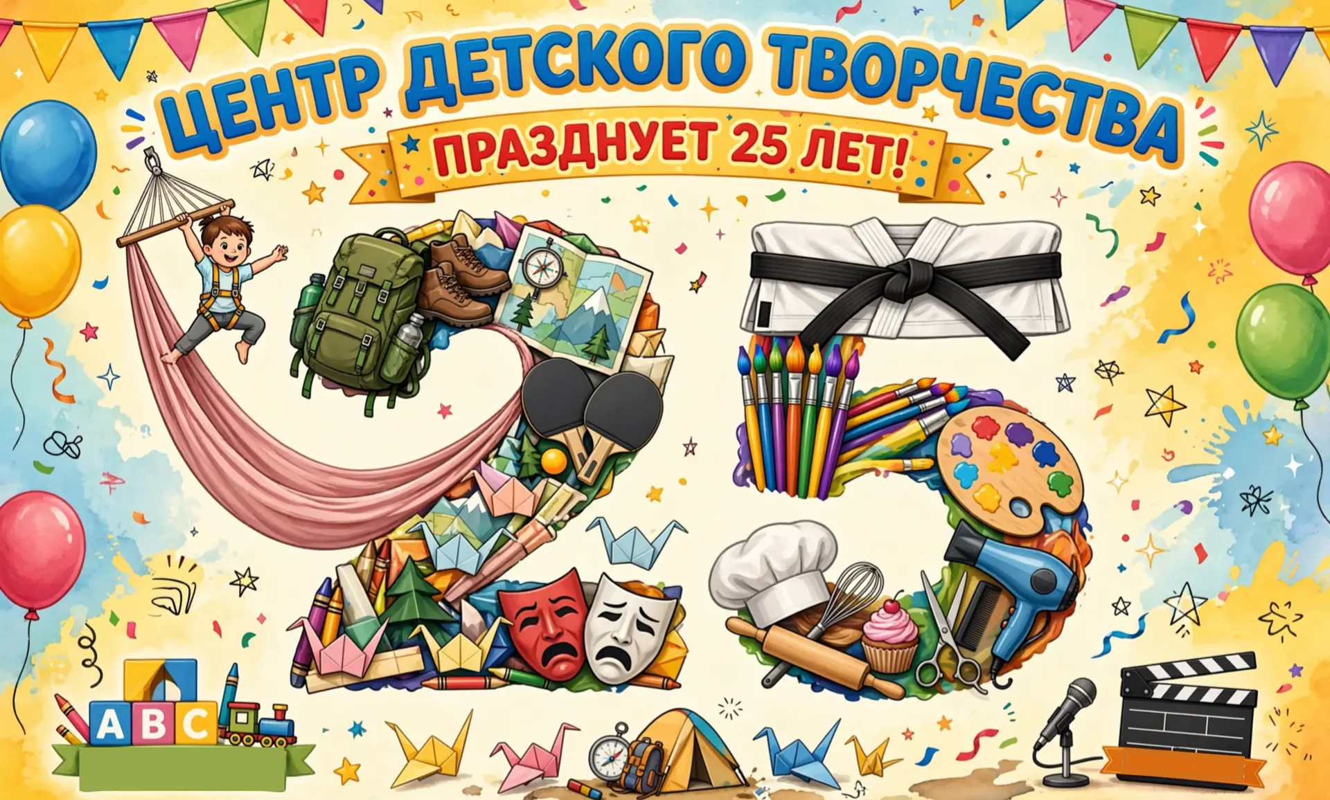 🎉 Центру детского творчества — 25 лет! 🎉