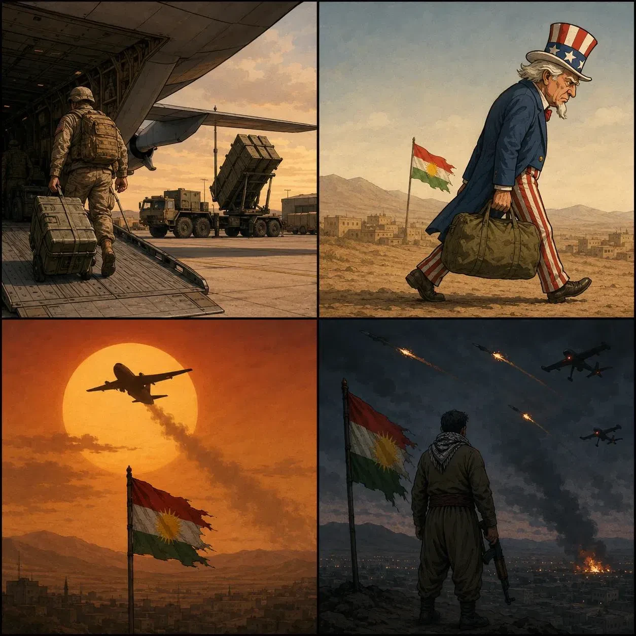 🇺🇸🇮🇷🇮🇶 Американцы вывели последние комплексы ПВО "Патриот" из Эрбиля и планируют ...