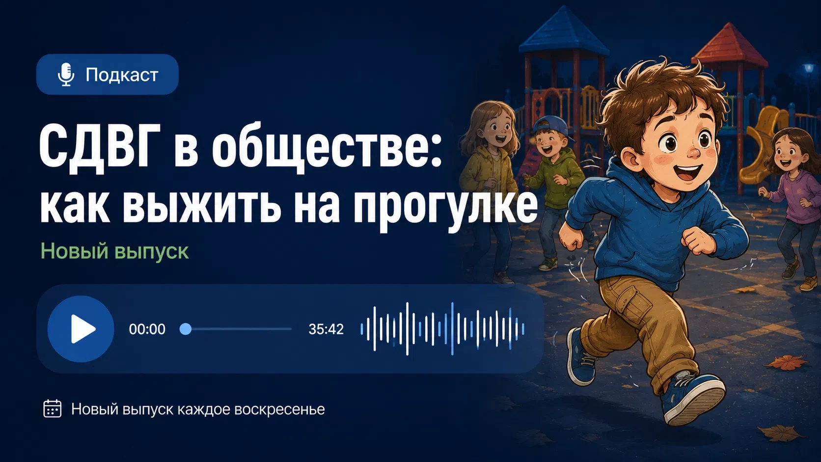 Воскресенье, лето. Все идут гулять.

Родители детей с СДВГ заранее прокручивают в голове сценарий: к