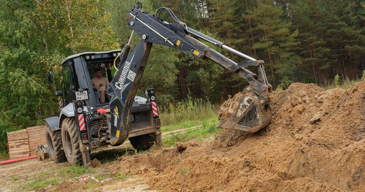 В Лыткарине строят парковку на 368 мест в лесопарке «Волкуша» 🚗🌲