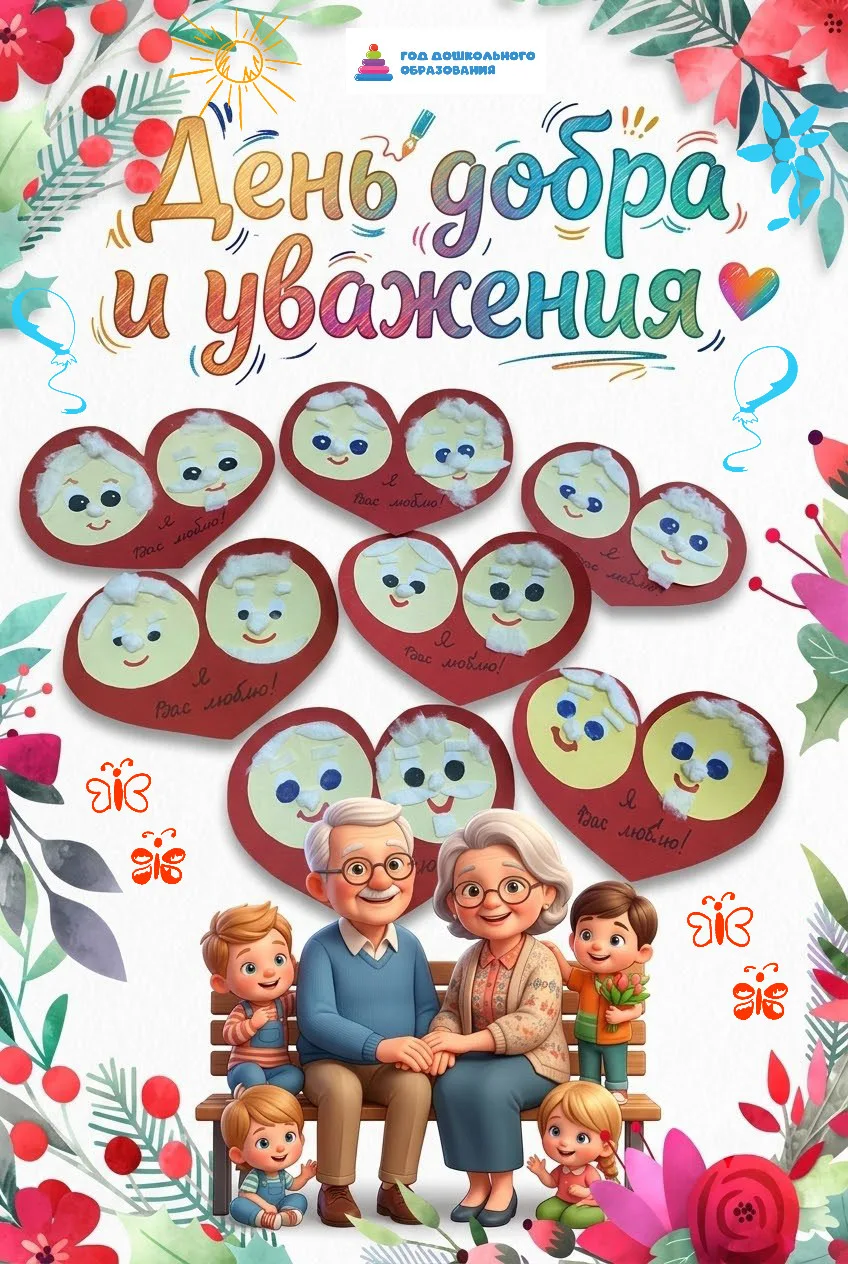 🌼 День добра и уважения в группе "Росток" ❤️❤️❤️