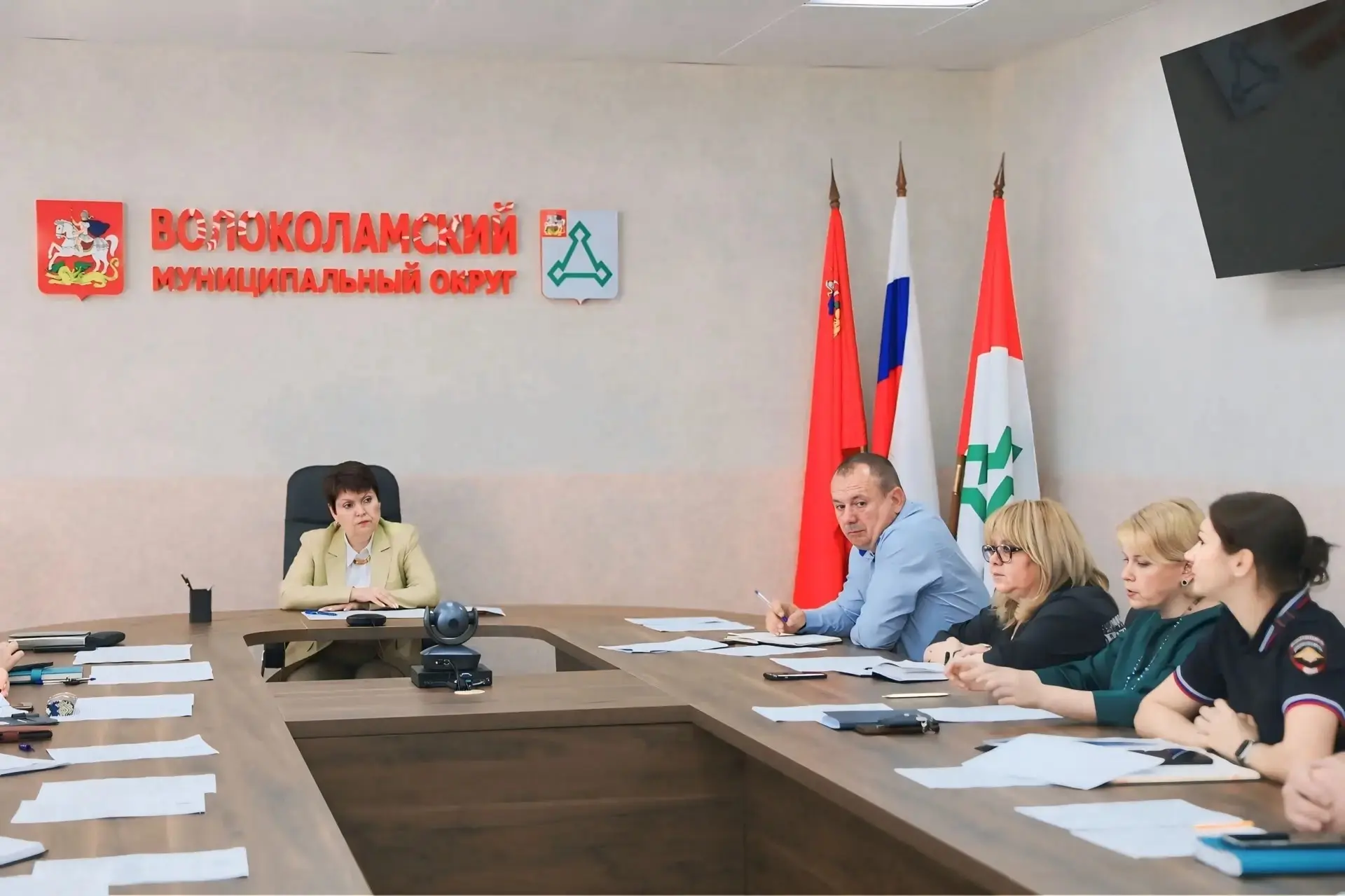 Межведомственная комиссия при главе Волоколамского муниципального округа Н.Ю. Козловой ...