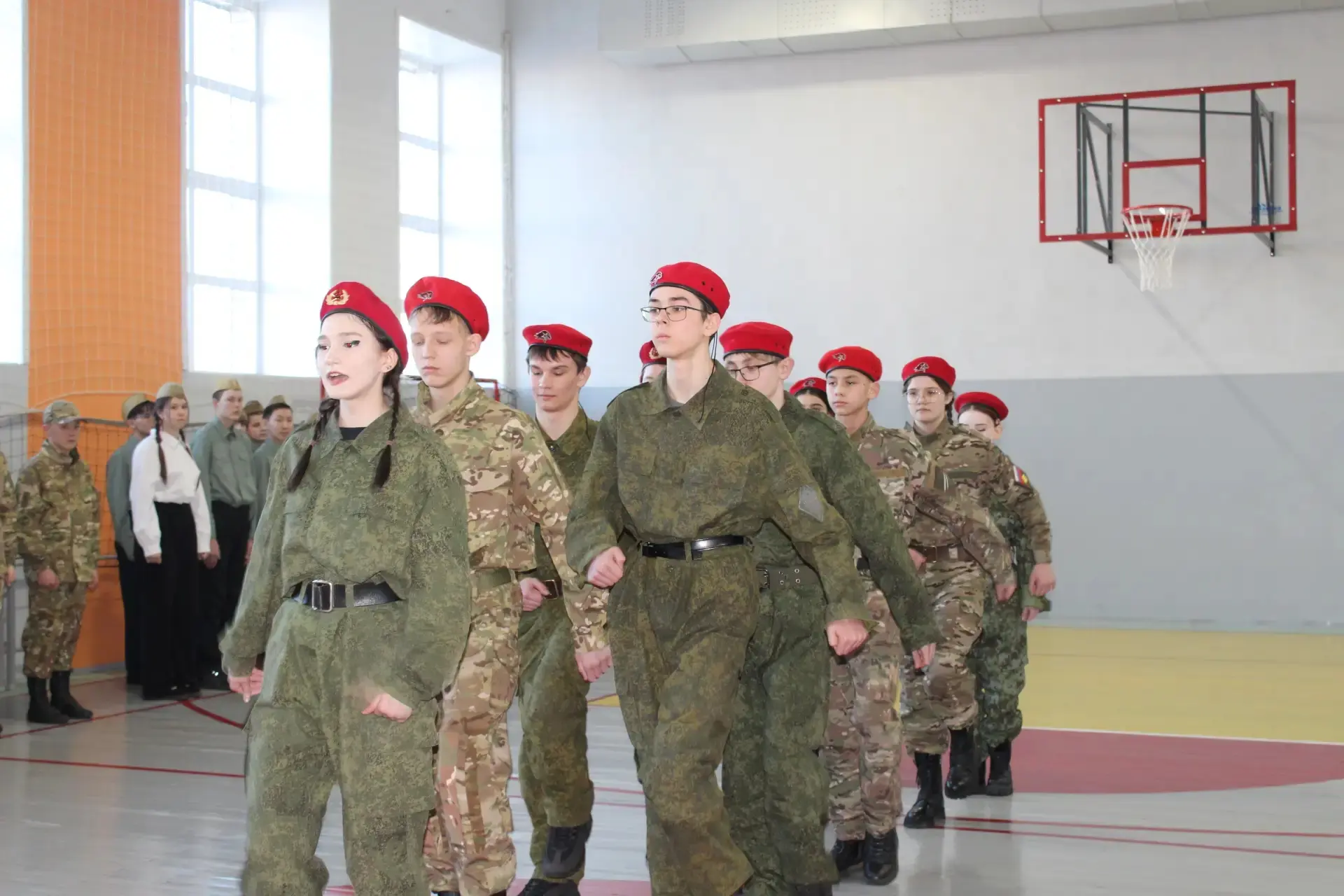 В нашей школе прошел  месячник, посвященный военно-патриотическому воспитанию «Воинской славе, добле