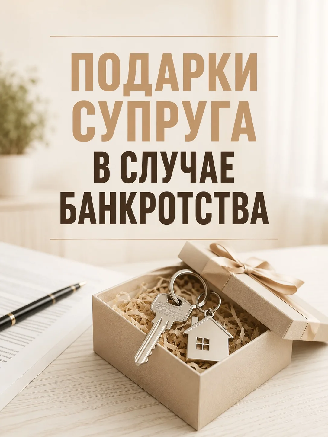🎁 Подарок супругу не становится совместным имуществом