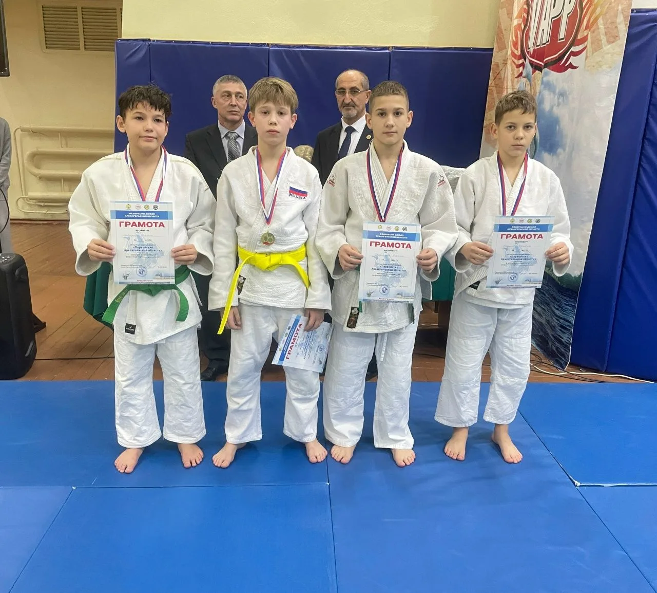 23-24 Января в Архангельске прошло Первенство Архангельской области по дзюдо до 15 лет