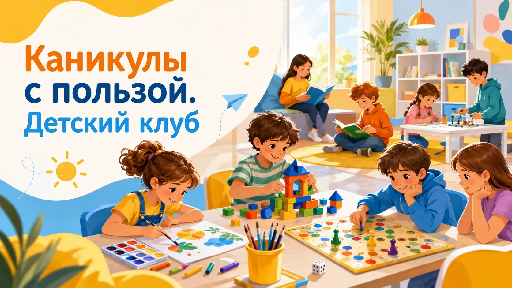Каникулы с пользой 🤩