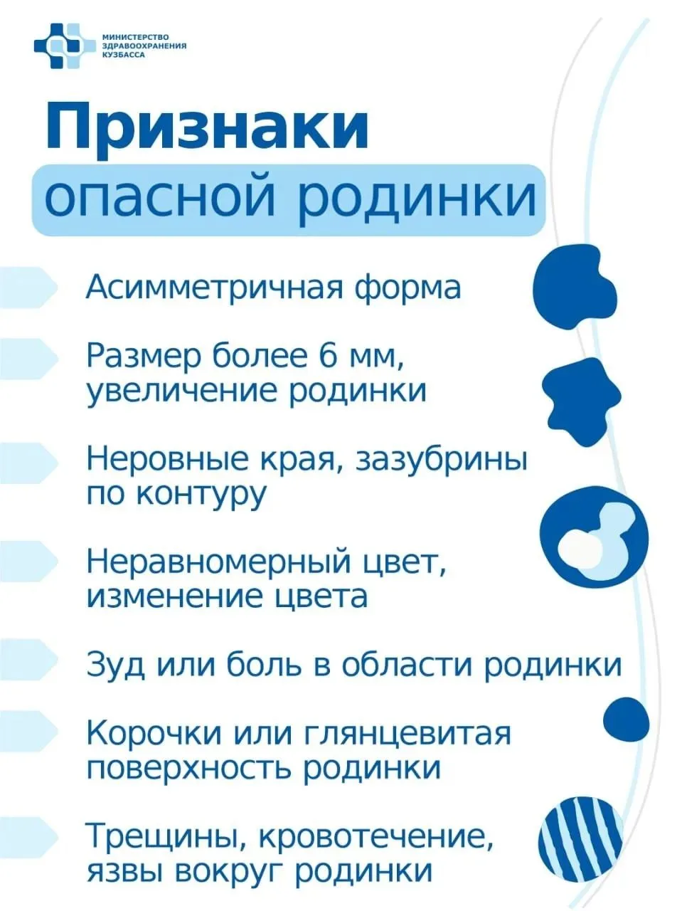 ️ ❗️Меланома - крайне опасное новообразование кожи.