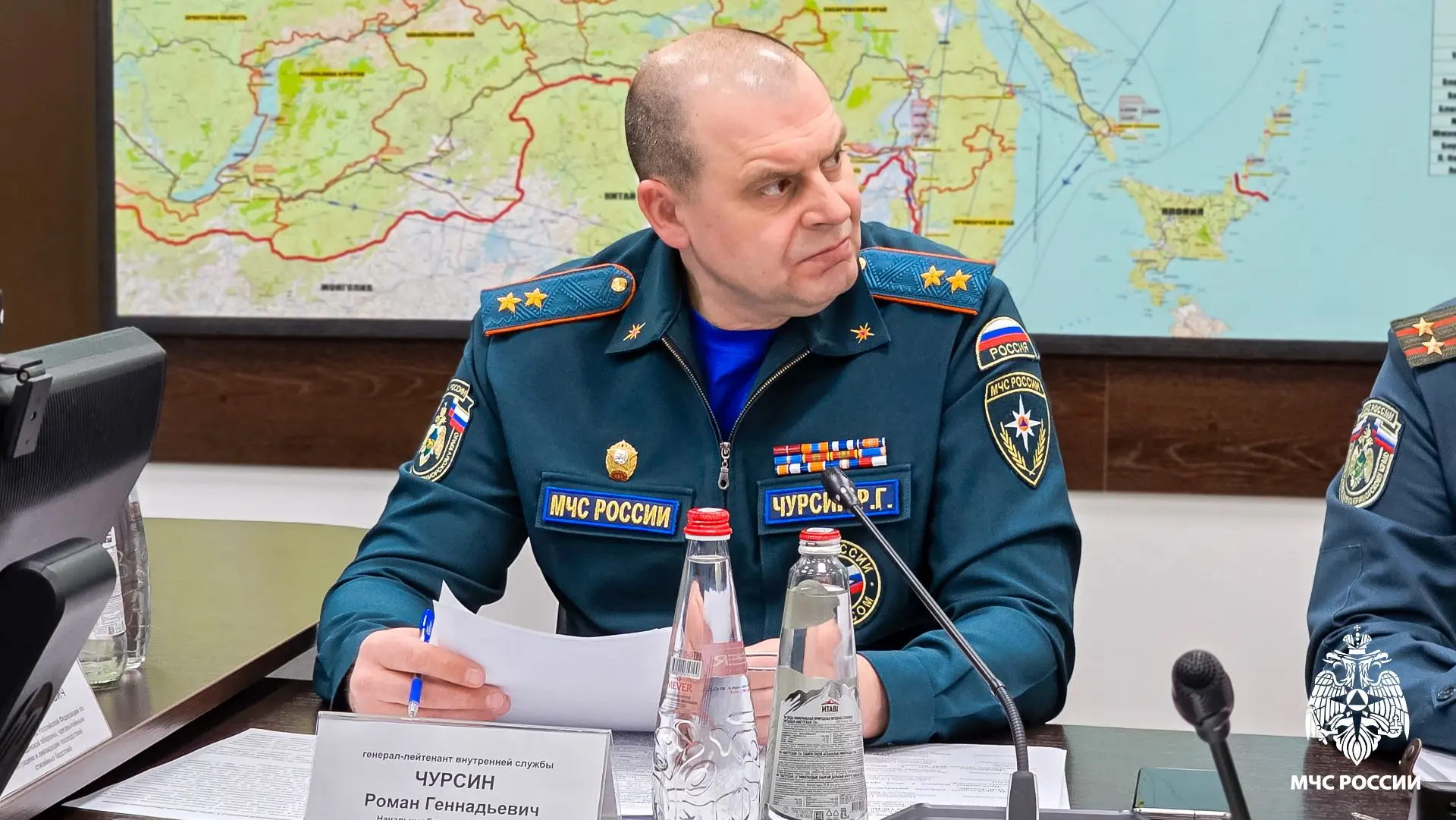 Заместитель главы МЧС России Виктор Яцуценко начал работу в Приморском крае  По поручению главы МЧС 