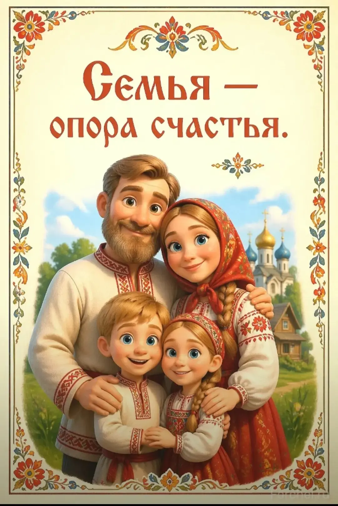 Проектный марафон «Семья» завершён! ✨