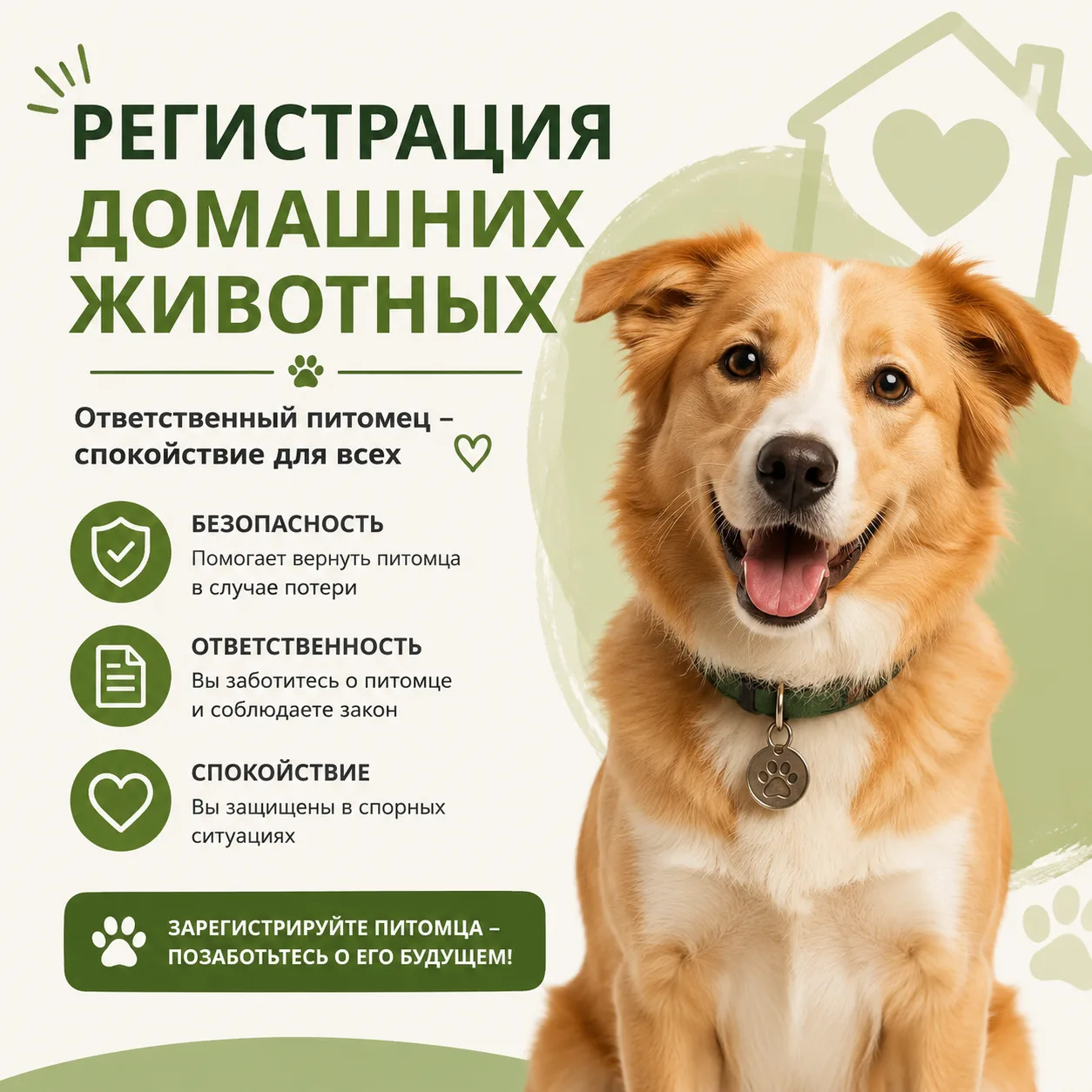 🐾 Уважаемые владельцы домашних животных!

С сентября 2025 года на территории Хабаровского края дейс