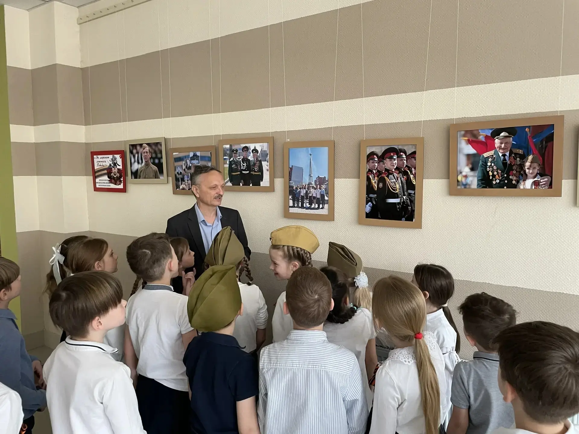 Сегодня, в преддверии великого Дня Победы, наша школа с гордостью распахнула двери для уникального с