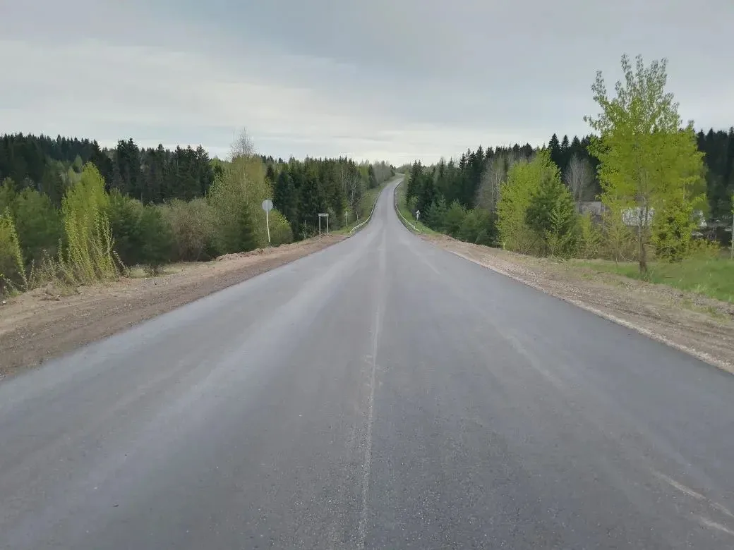 🚧 На объекте автомобильной дороги Пермь – Березники в районе Полазны подрядная организ...