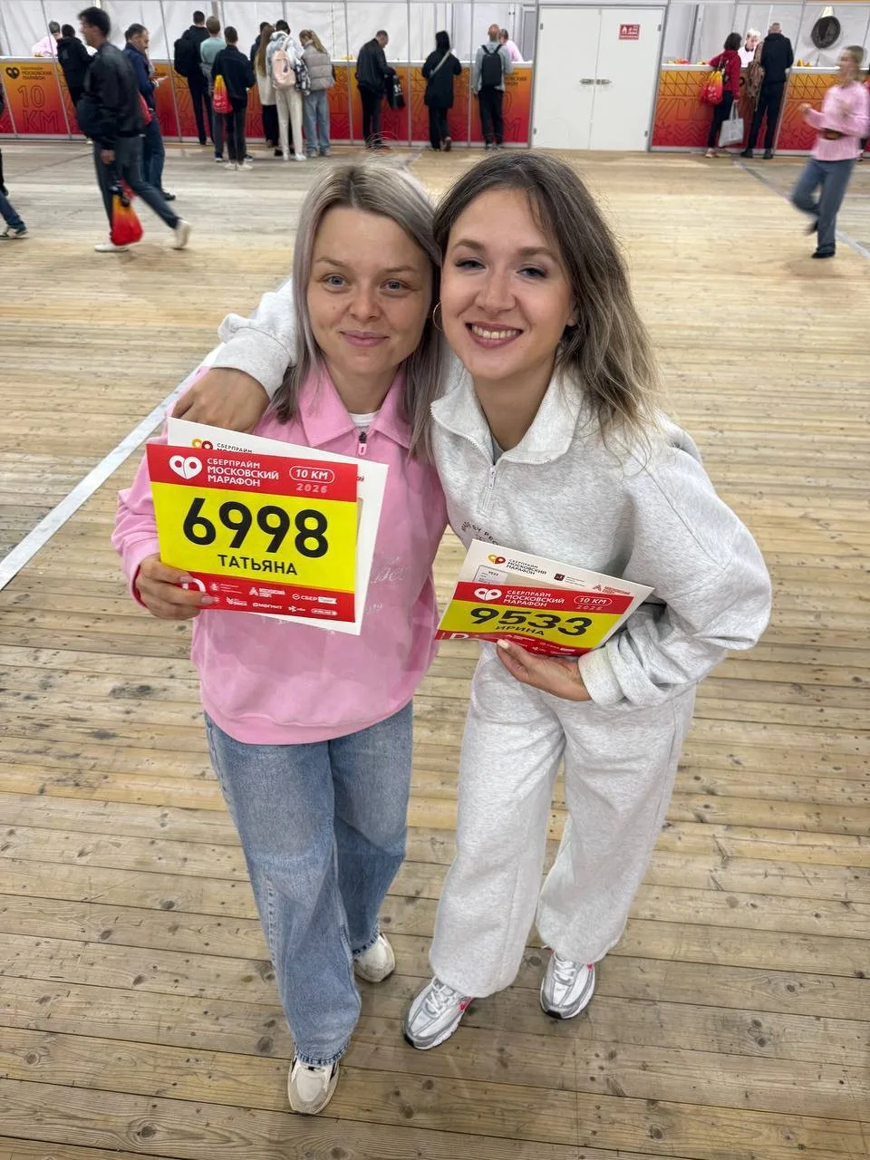 ❤️ЗНАК на Московском марафоне!