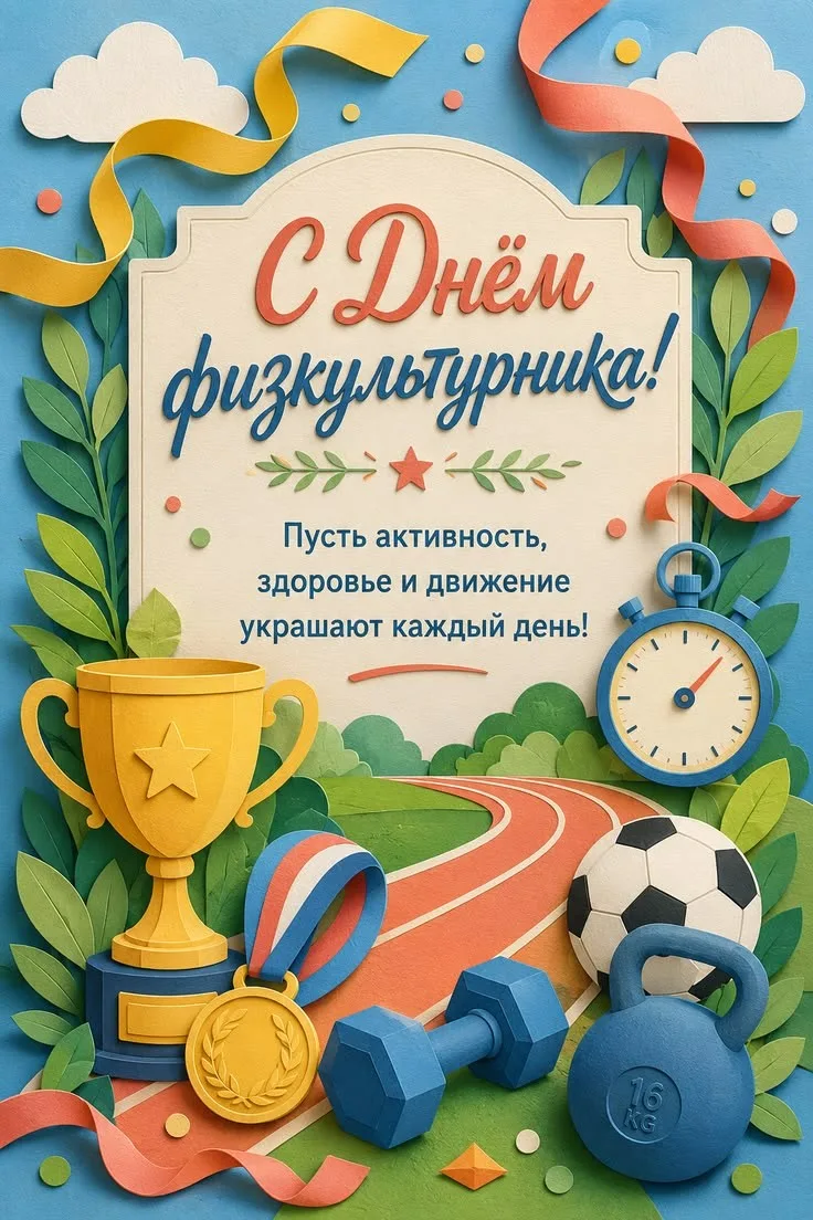 Дорогие учителя физической культуры и наши замечательные спортсмены!