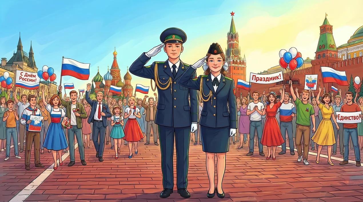 💥С ПРАЗДНИКОМ!

🇷🇺 С Днём России!

📅 12 июня наша страна отмечает государственный праздник – Ден