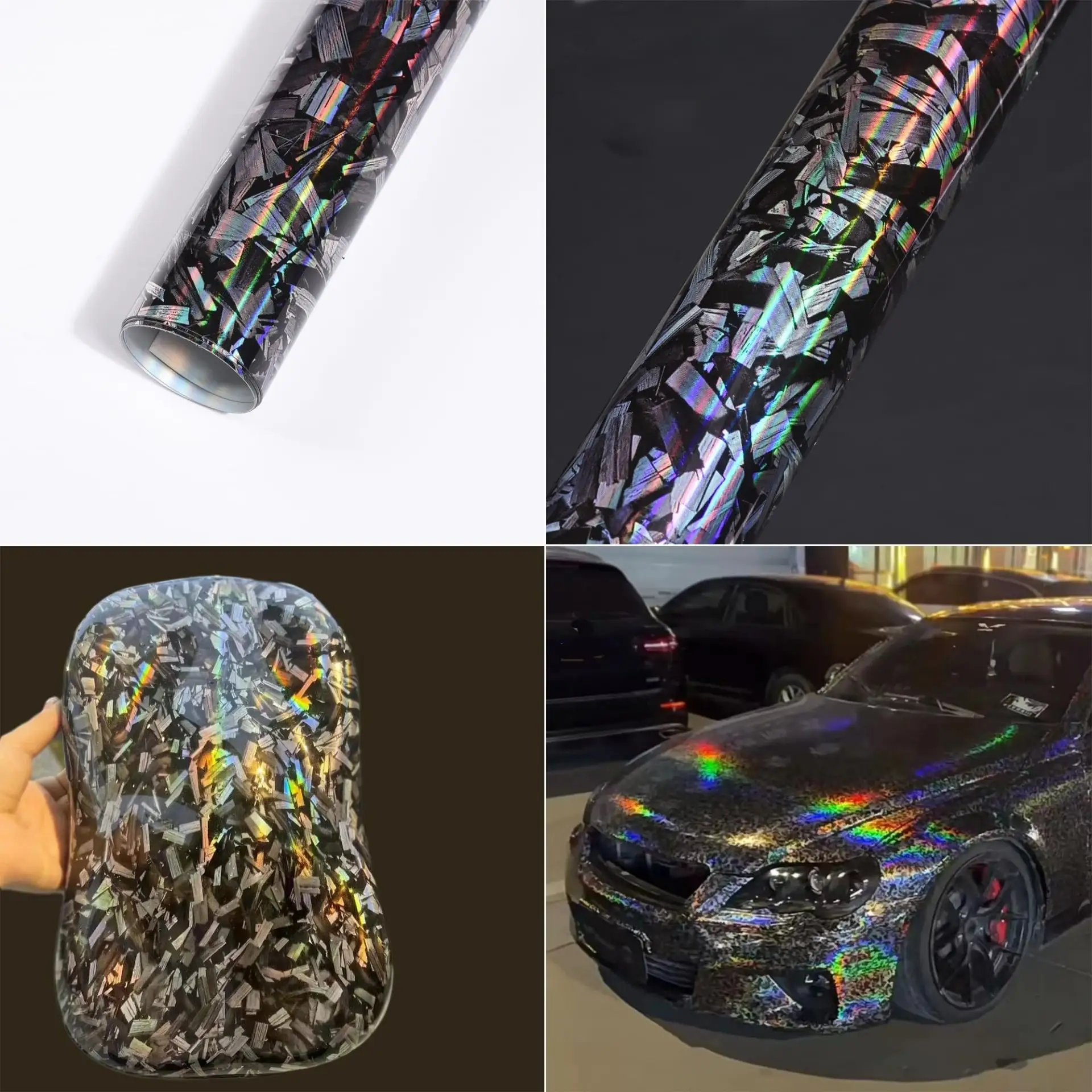 FORGED CARBON LASER BLACK PET (PET PET10206R)