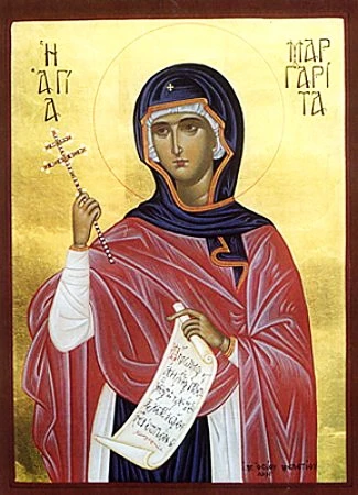 Святая великомученица Марина.