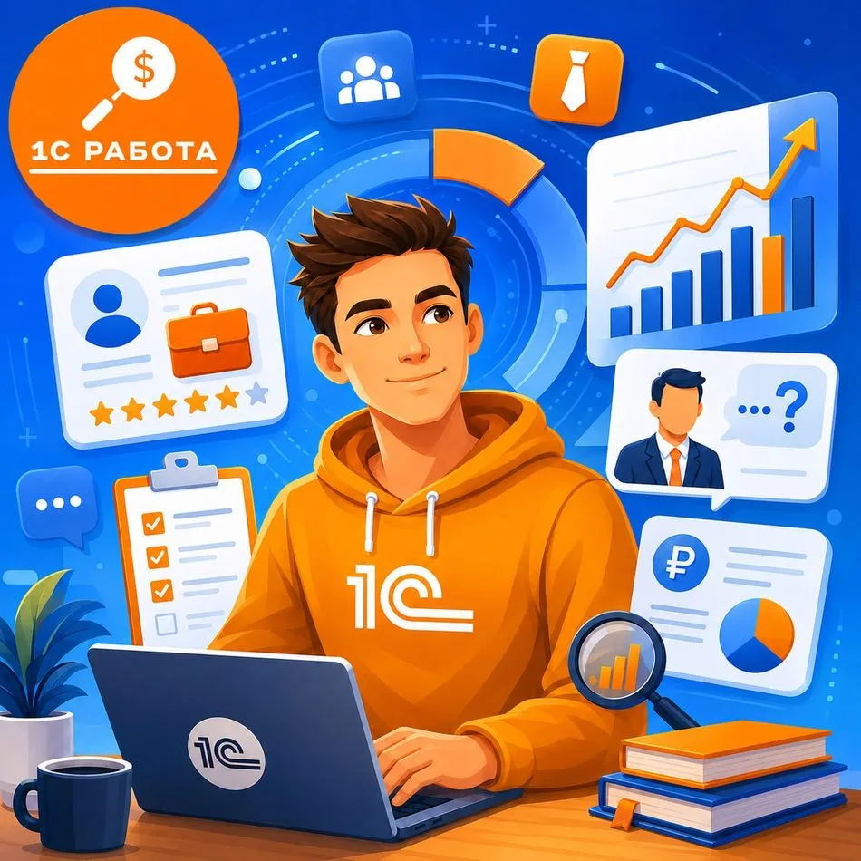 🚀 1С Работа: вакансии, зарплаты, собеседования и рынок в одном канале!
