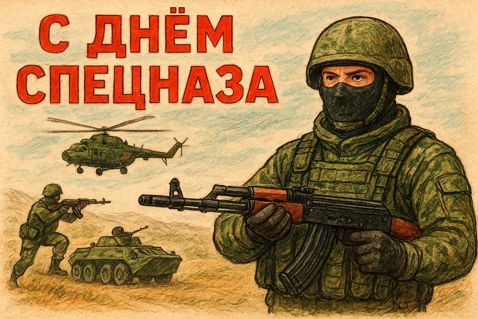 Уважаемые бойцы и ветераны спецназа!